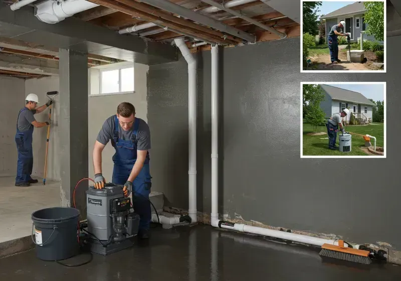 Basement Waterproofing and Flood Prevention process in Sixteen Mile Stand, OH